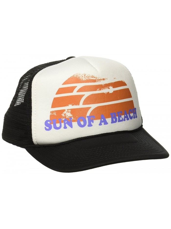 O'Neill Junior's Coco Beach Screen Print Trucker - Black White/Blw - CE12O7OA8II