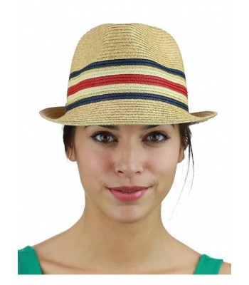 C C Unisex Spring Multicolored Metallic in Women's Fedoras