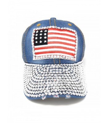 USA Studded Baseball Adjustable American