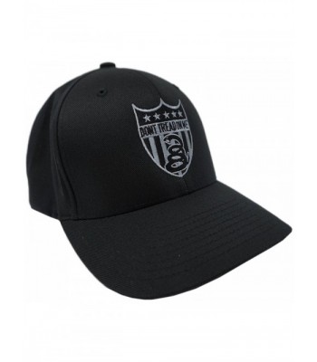 Don't Tread On Me Brand "SNAKE BADGE" Flex Fitted Hat DTOM Brand (LARGE - X-LARGE) - CE11CE7F96J