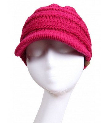 ScarvesMe Exclusive Visor Knitted Beanie