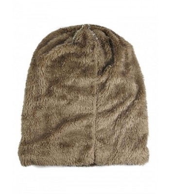 Winter Women Slouchy Beanie - Hat (Beige) - C6189LWAAGQ