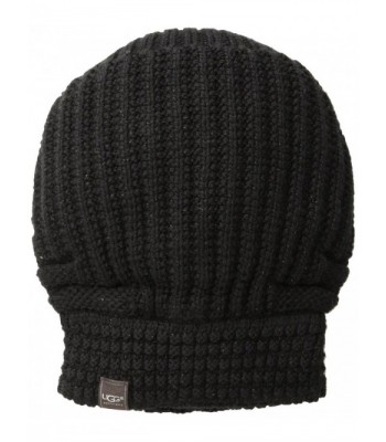 Coal Women's The Cameron Slouchy Beanie With Layered Look - Black - CM11J1SNYTN