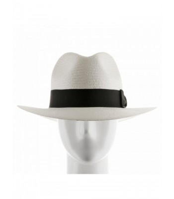 Ultrafino Trilby Straw Fedora Panama