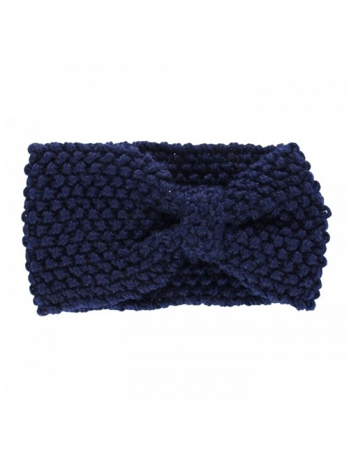 Binmer(TM)Crochet Flower Bow Knitted Hairband Headband Ear Warmer ...