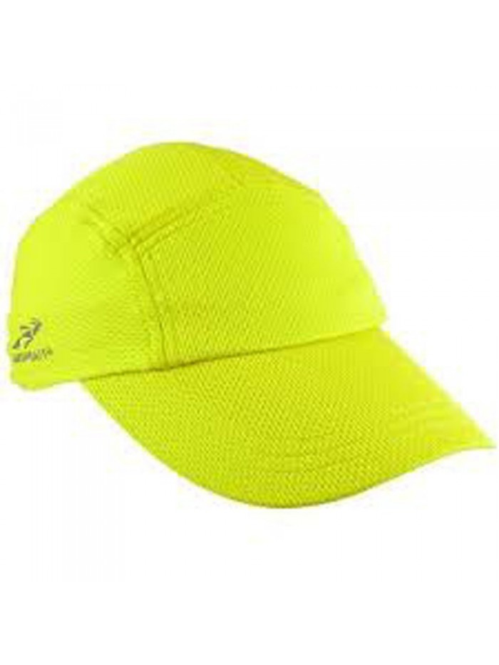 Headsweats Performance Race Running/Outdoor Sports Hat- High Visibility Yellow - CO1103RV2FT