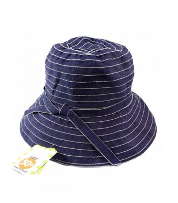 Jeanne Simmons Twill Travel Bucket Hat for Women - UPF 50+ UV Sun Protection (Blue Denim) - Blue Denim - CI11C8UV3KN