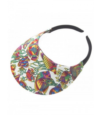 Tropical Fish White Visor - C912E3BEHXT