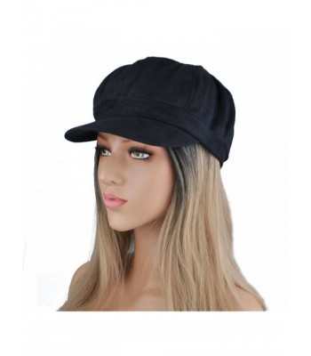 Womens newsboy Velvet Cabbie Ladies in Women's Berets