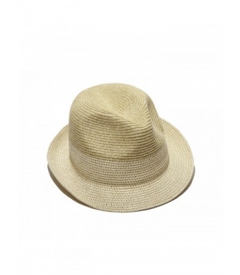 Jackie Packable Trendy Fedora Natural