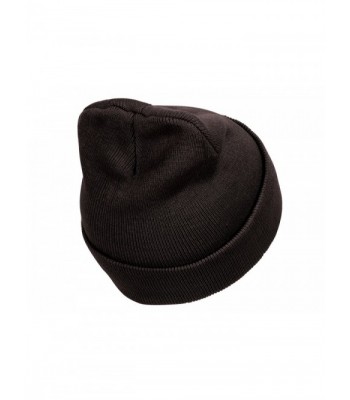 TopHeadwear Solid Color Beanie Black in Men's Skullies & Beanies