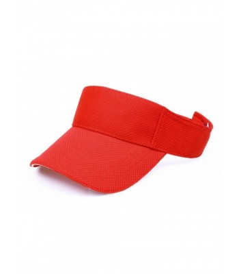 RufNTop Mesh Visor Sport Headband Athletic Sportswear Runing & Outdoor Activities for Unisex Cap - Red - CE18585ZY45