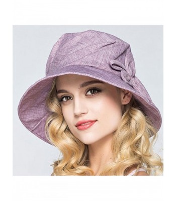 OLEWELL Adjustable Foldable Winter Cap Purple in Women's Sun Hats