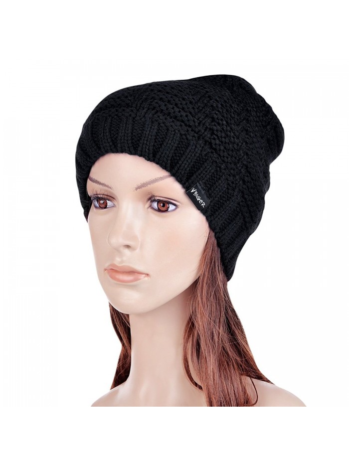Beanie Hat Knit Hat Winter Skull Wool Hat Windproof For Men & Women ...
