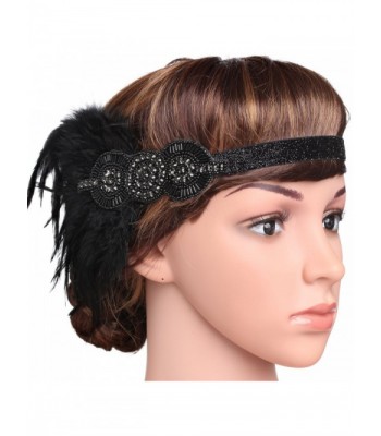 BABEYOND Flapper Headpiece Headband Accessories in Women's Headbands in Women's Hats & Caps