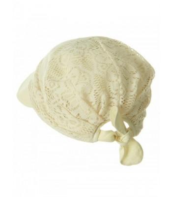 Ladies Jacquard Mesh Hat Natural