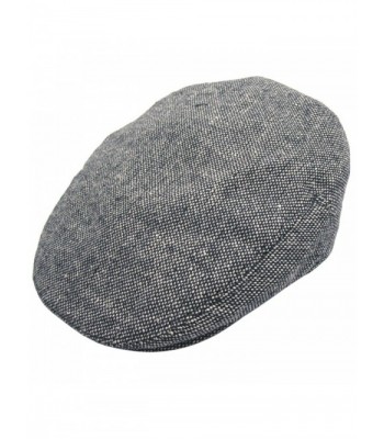 Jaxon Marl Tweed Ivy Cap - Black - C61147VNBE7