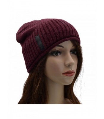 UPhitnis Women Loose Winter Hemming in Women's Skullies & Beanies