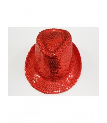 Sequin Covered Fedora Hat Society