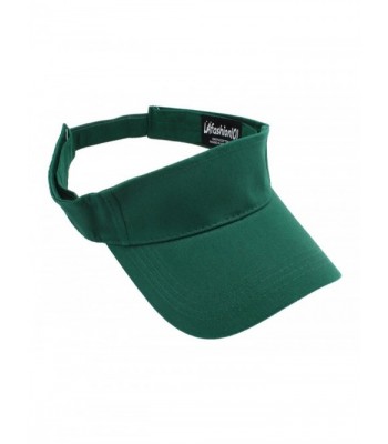 LAfashion101 Unisex Visor Lightweight Comfortable - Dark Green - CT12OBFJAND