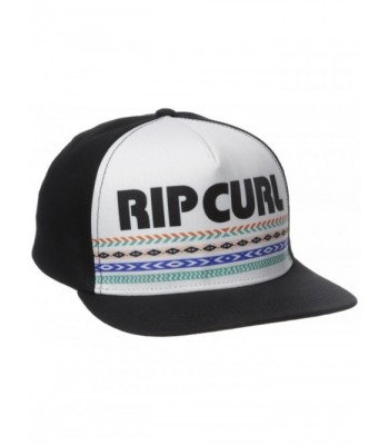 Rip Curl Junior's Beach Vibes Fitted Trucker Hat - Black/Black/Black - CK12CM27RYR