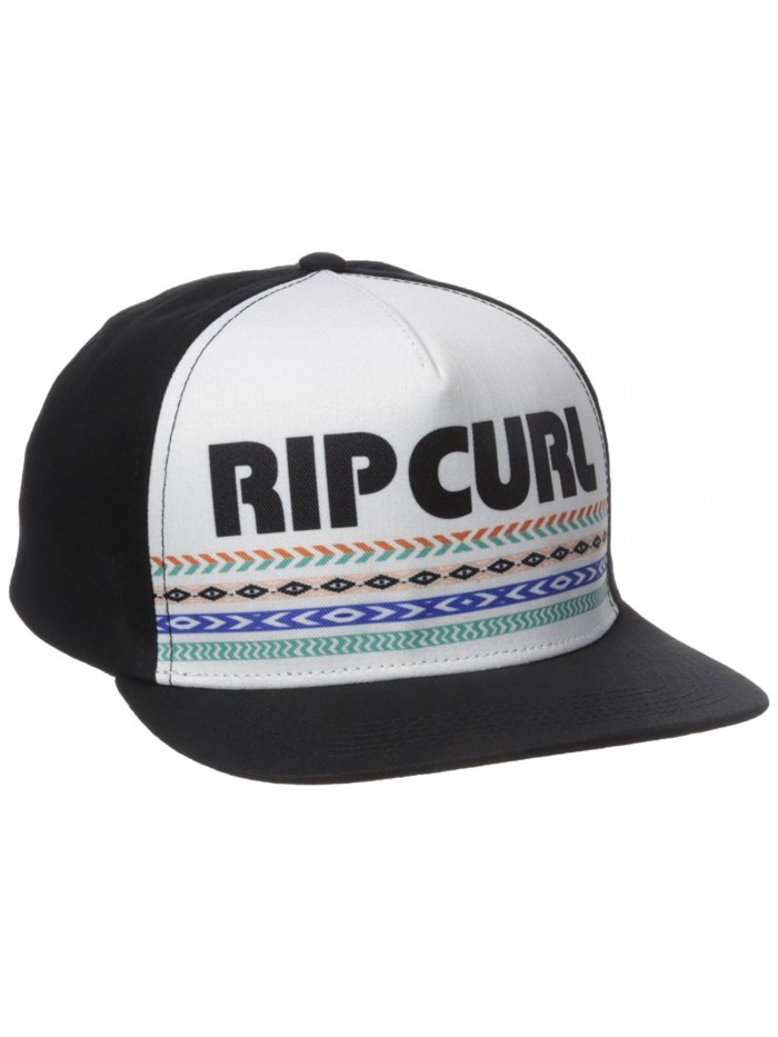 Rip Curl Junior's Beach Vibes Fitted Trucker Hat - Black/Black/Black - CK12CM27RYR