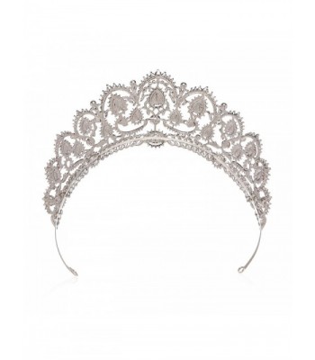 Vintage Crystal Crown for Women Rhinestone Queen Tiara Wedding Hair ...