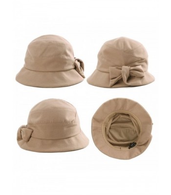 Cloche Winter Vintage Foldable SIGGI in Women's Bucket Hats
