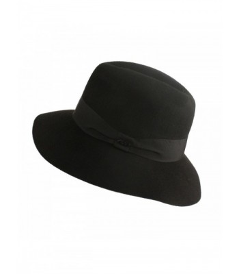 Winter Ribbon Fedora Floppy Hat