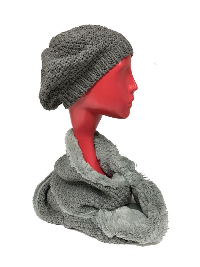 W4W Infinity Complementing Slouchy Knitted - Gray - C312NVB9IDM