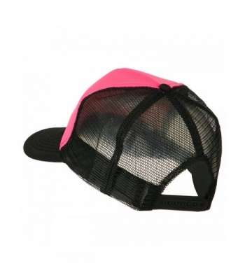 Neon Polyester Foam Front Trucker