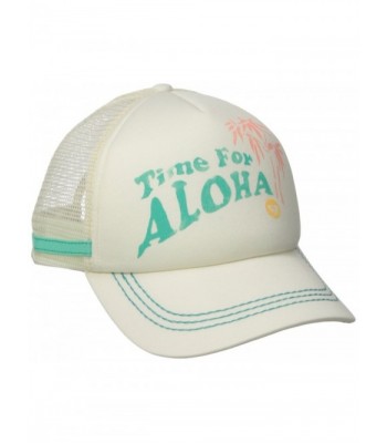 Roxy Juniors Dig This Trucker Hat - Peach Amber - CG12CIIEQ8P