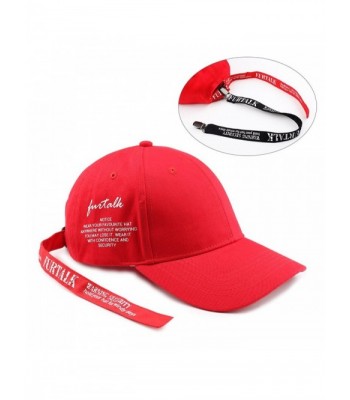 FURTALK Embroidery Caution Baseball Adjustable in Women's Baseball Caps