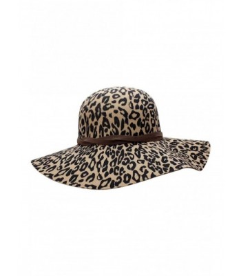 Luxury Divas Beige Leopard Floppy