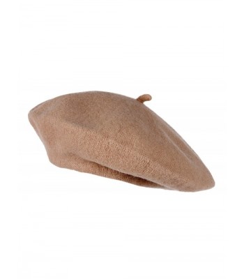 Topheadwear Wool French Beret- Camel - CP112M8ARHF