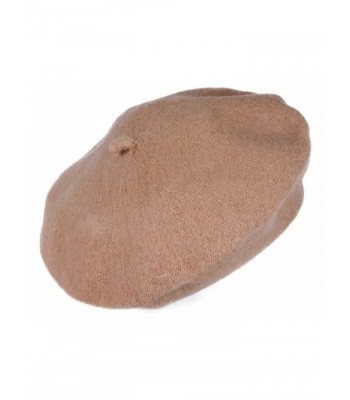 Topheadwear Wool French Beret Camel