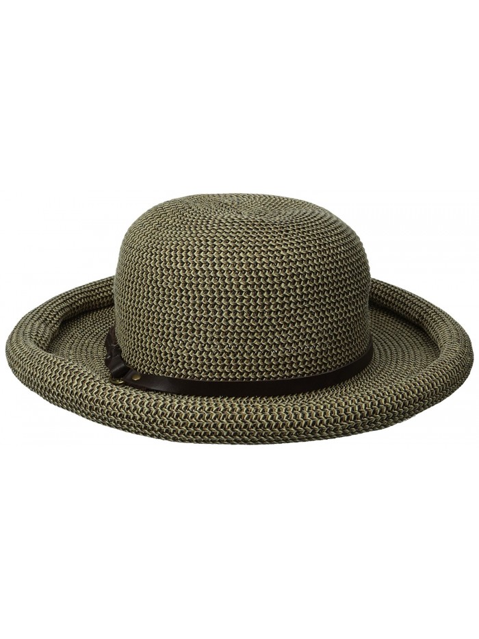 San Diego Hat Company Women's Roll Hat - Mixed Brown - C21185ZNBAT