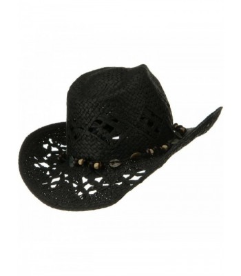 Ladies Vented Toyo Cowboy Black in Women's Cowboy Hats