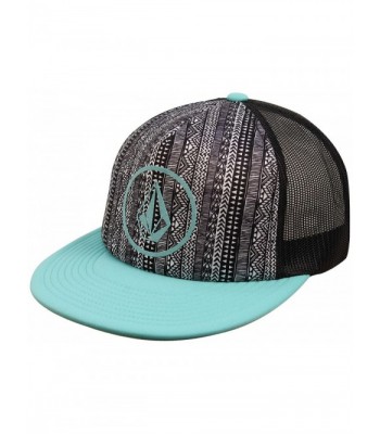 Volcom Women's Printed Tidal Motion Hat - Blue Drift Wash - C617XQ0QZCE