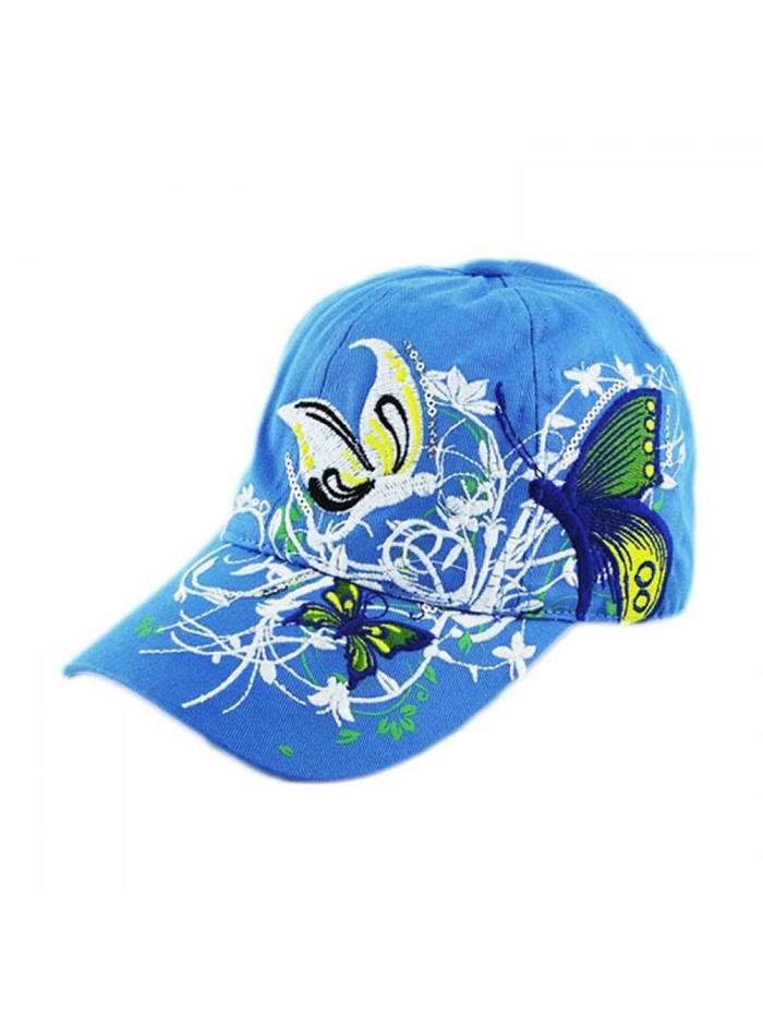 Caps- Toraway 2016 Fashion Women's Embroidered Duck Tongue Hat Baseball Cap - Blue - C712DZ2XIT1