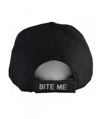 Bite Me Fishing Hat Black