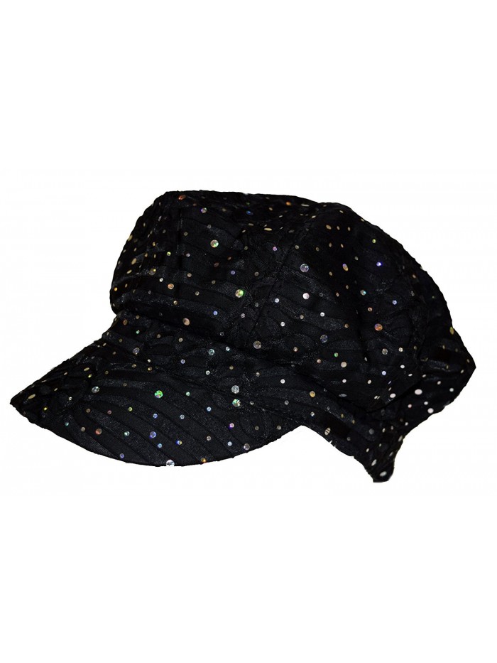 Glitter Newsboy Cap /// Black /// Why pay more for the same hat? - CJ113R96FRF