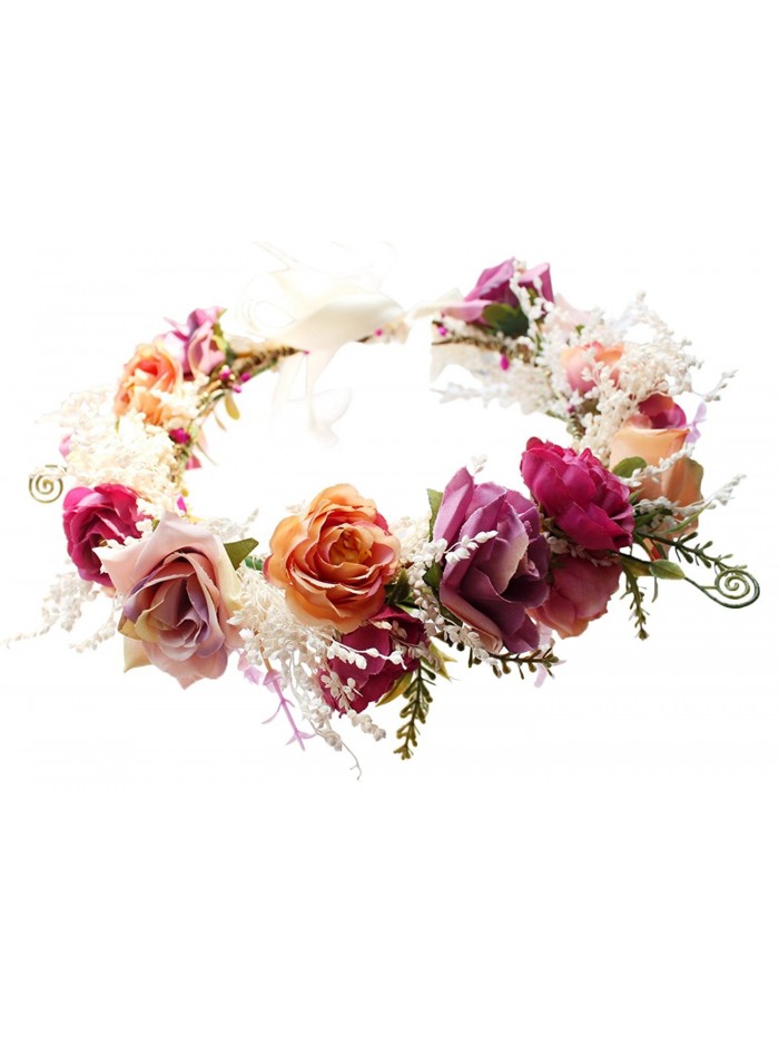 Vivivalue Headband Garland Headpiece Festival - D - CB183OCNY63