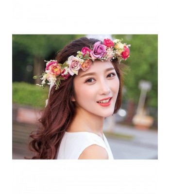 Vivivalue Headband Garland Headpiece Festival in Women's Cold Weather Headbands