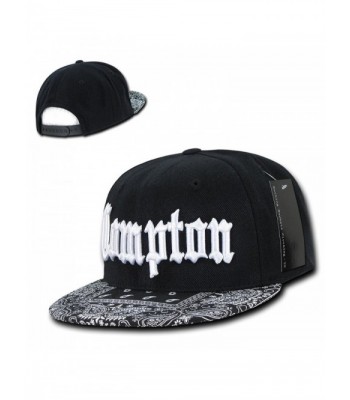 Compton Vintage Embroidered Bandana Snapback