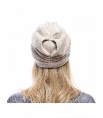 QUEENFUR Women Wool Beanie Hat in Women's Skullies & Beanies