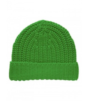 TopHeadwear Knitted Cuffed Beanie - Kelly Green - CT11SOHAX63