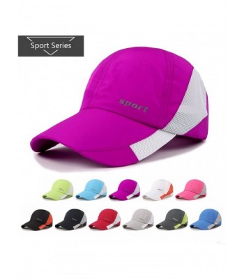 Lightweight Baseball Outdoor Sport Purple in Women's Baseball Caps