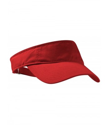 Port Authority Men's Fashion Visor - Red - C611NGRIFDZ