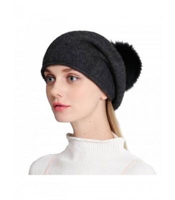 Cashmere Womens Winter Beanie Slouch